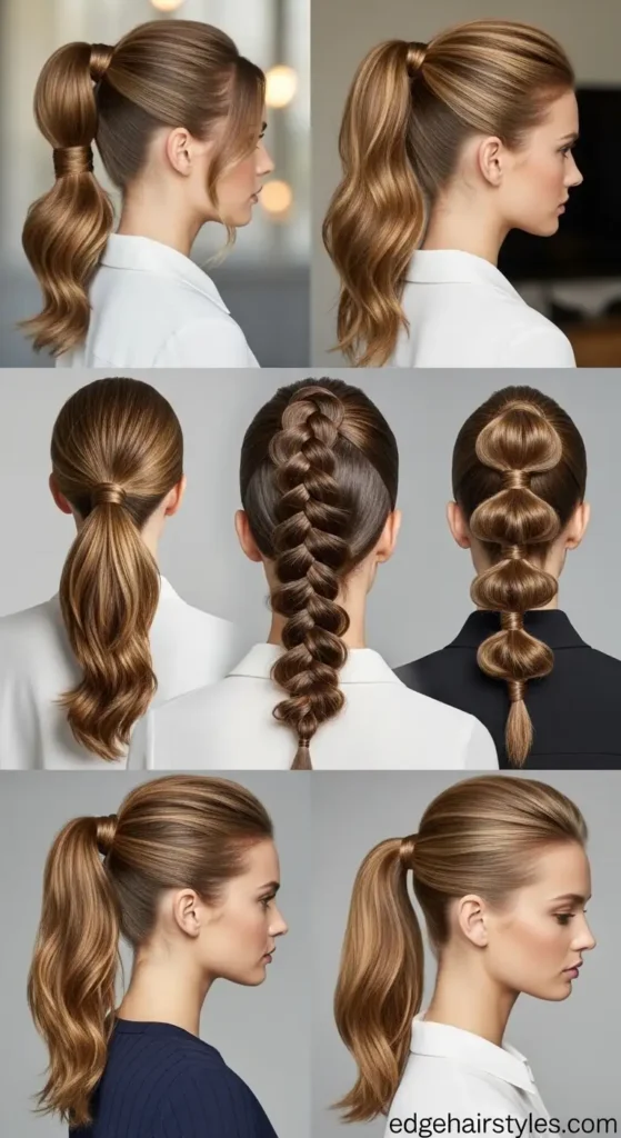 Elegant Ponytails