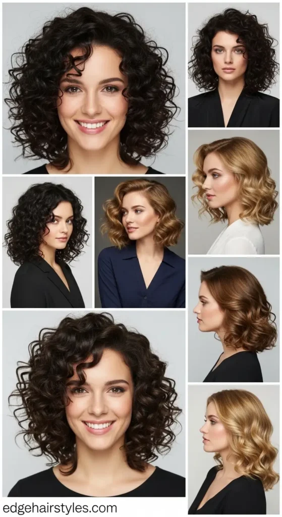 Classic Curly Hairstyles