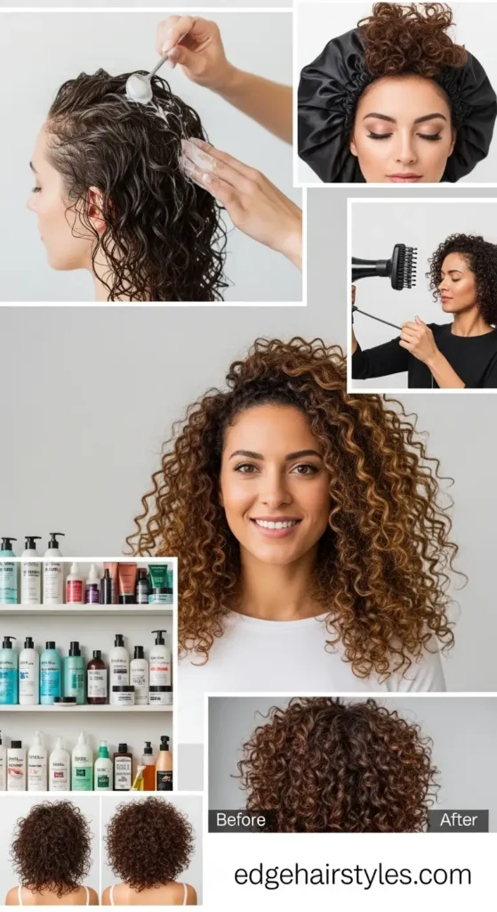 Curly Hair Maintenance & Care