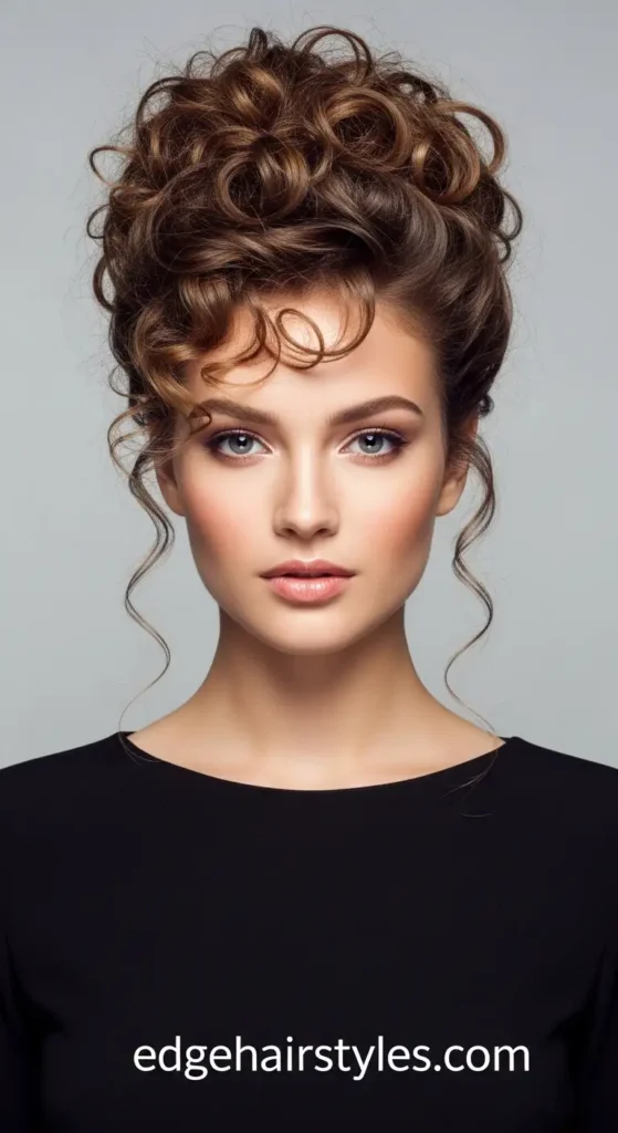 Curly Updo 