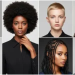 Different types of hairstyles