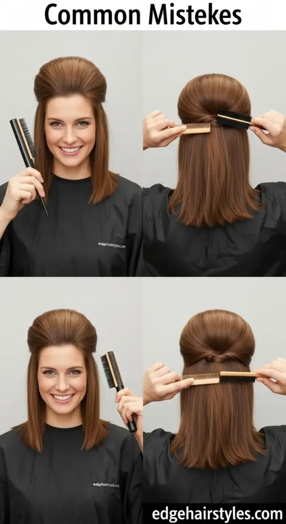 Mistakes Should You Avoid When Styling a Bouffant