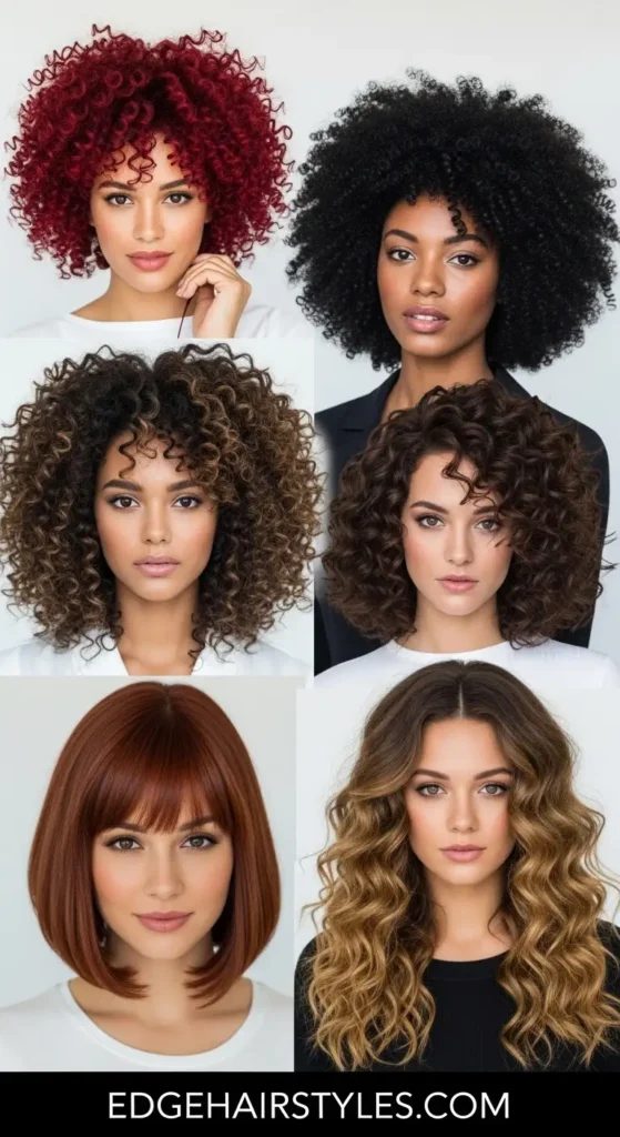 Trendy Curly Hairstyles
