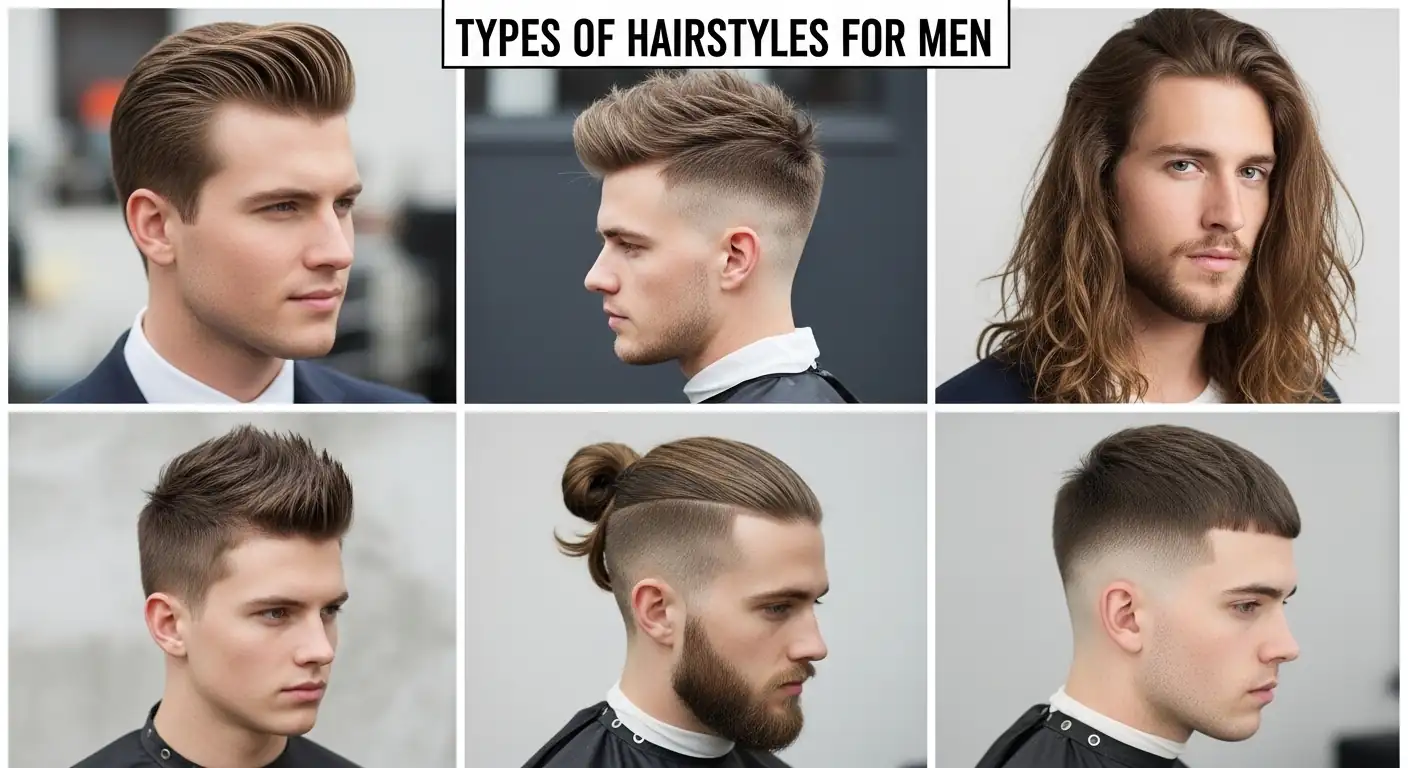 What are Types of Hairstyles for Men?