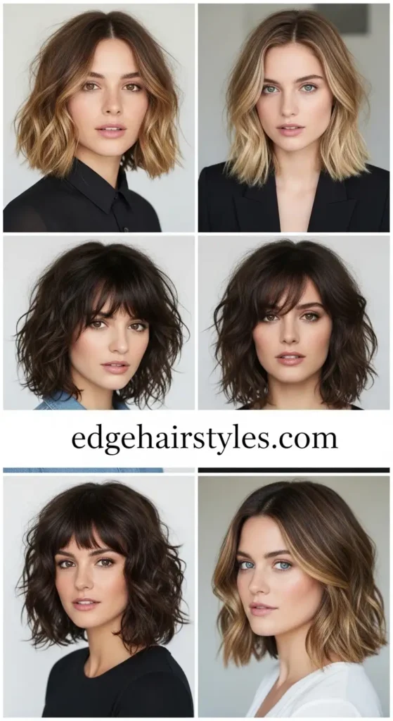 Celebrity-Inspired Medium-Length Hairstyles