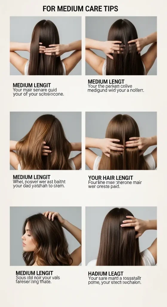 Hair Care Tips for Medium-Length Hair