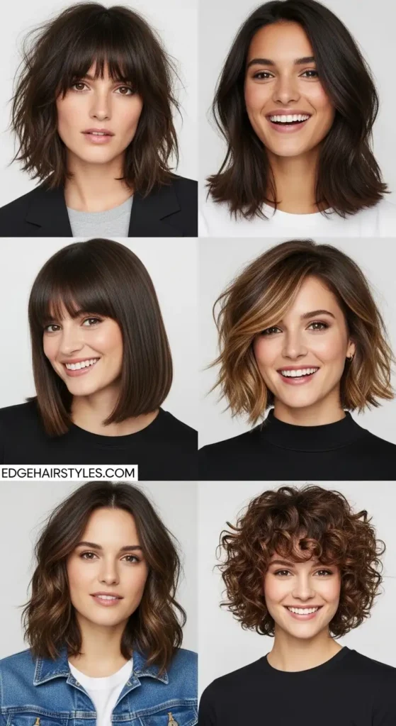 The Ultimate Guide to Hairstyle for Square Face Women Medium-Length Hairstyles