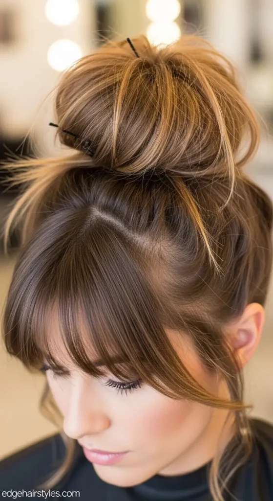 Messy Top Knot