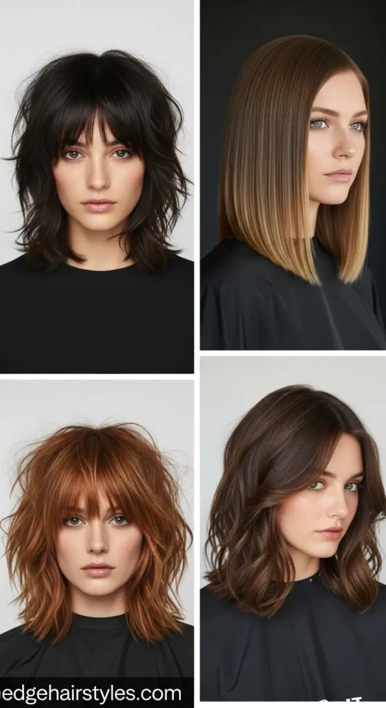 Occasional Haircuts- Medium-Length Hairstyles
