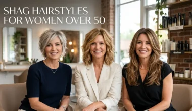 Shag Hairstyles for Women Over 50