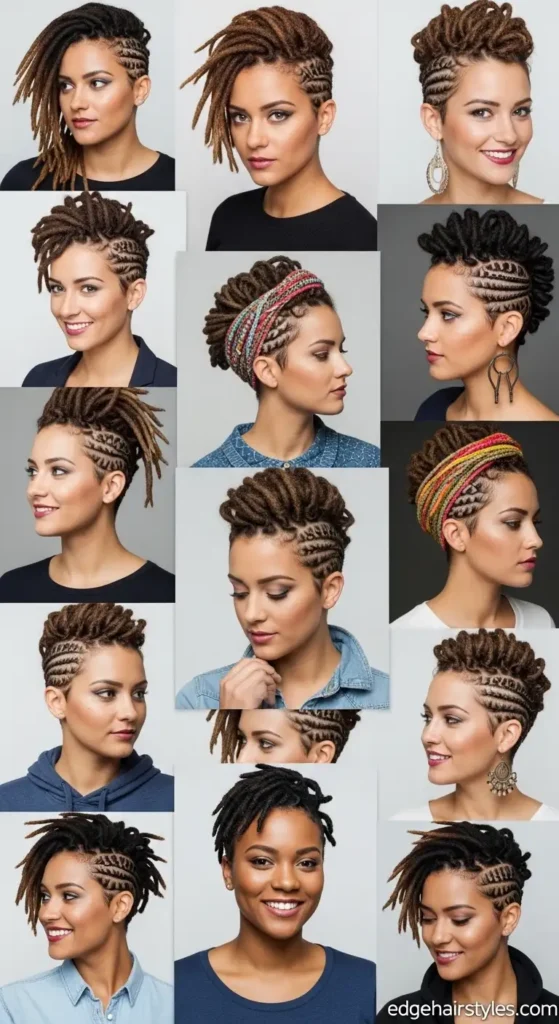 Dreadlock Hairstyles for Women: The Ultimate Guide Short Dreadlock Hairstyles