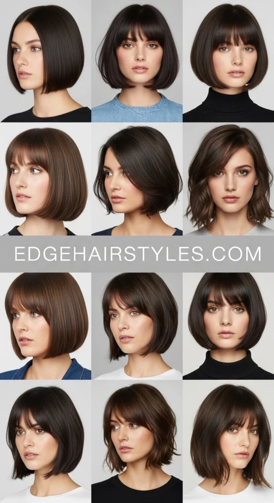 Classic, versatile contemporary bobs 