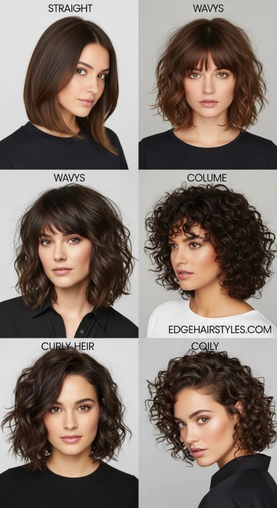 How Medium-Length Haircuts Work for Different Hair Types