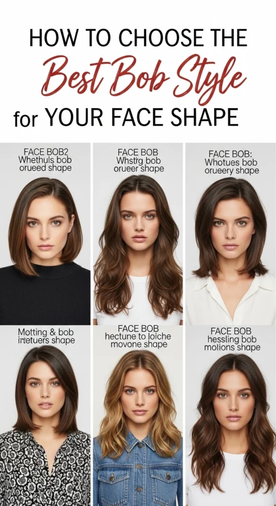 How to Choose the Best Bob Style for Your Face Shape