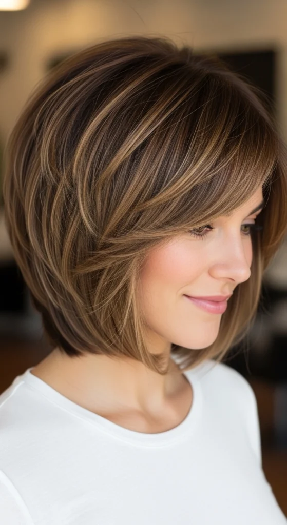 Layered Bob Hairstyle