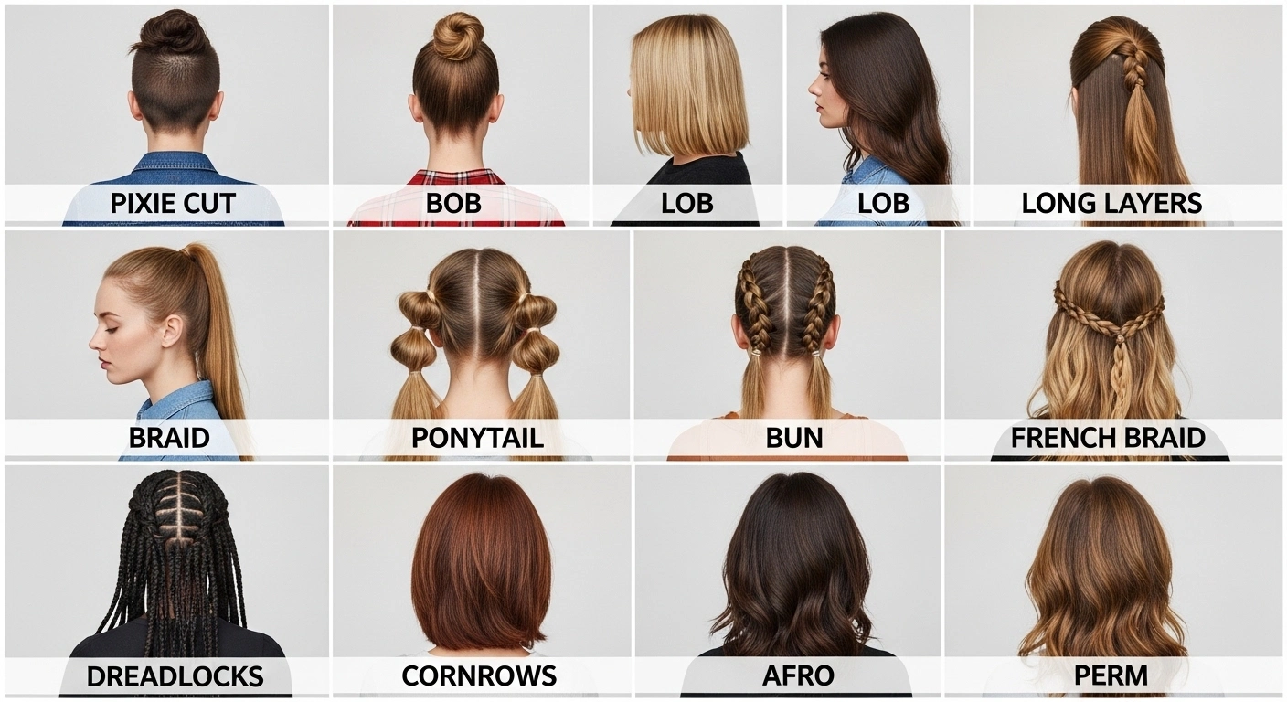 Names of Hairstyles