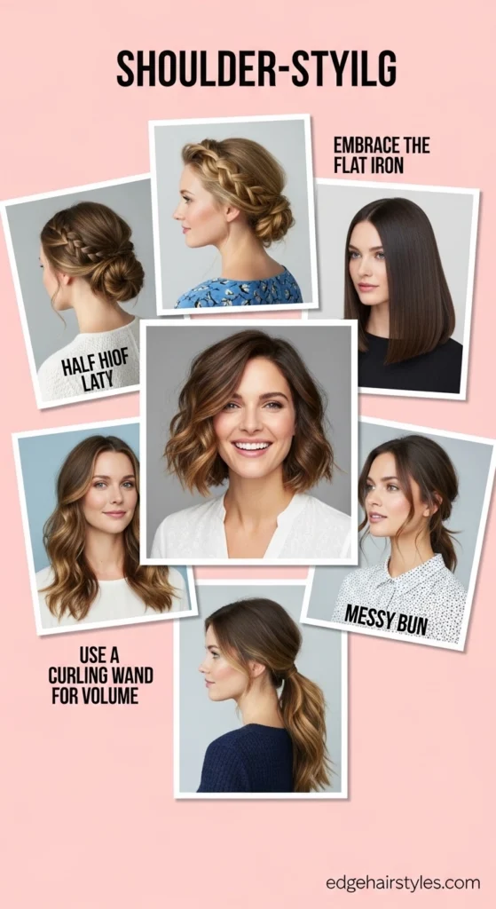 Tips for Styling Shoulder-Length Hair