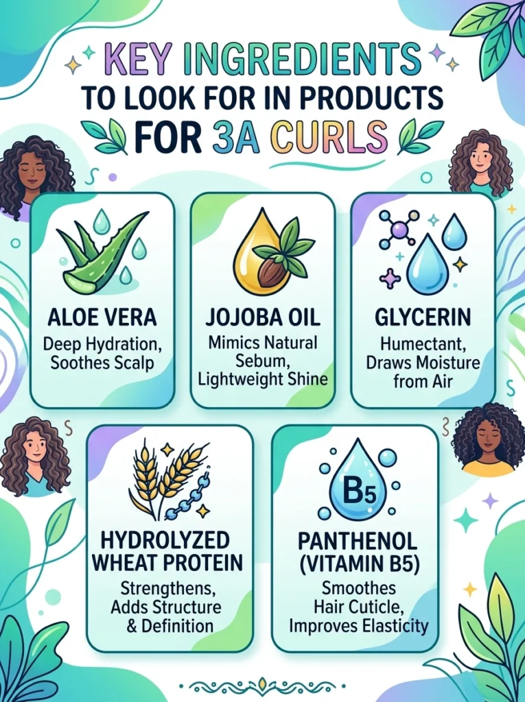 General Tips for Type 3A Hair