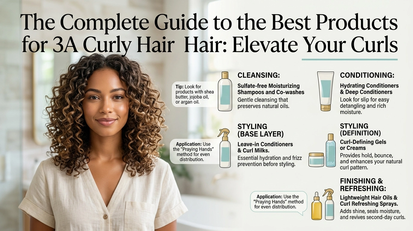 The Complete Guide to the Best Products for 3A Curly Hair: Elevate Your Curls