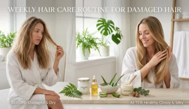 Weekly Hair Care Routine for Damaged Hair