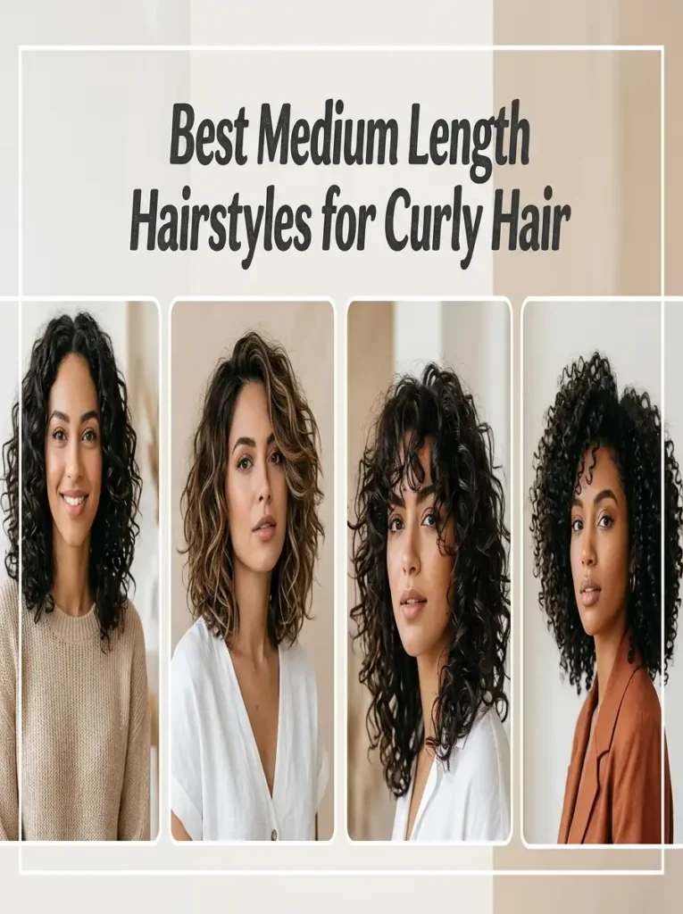 Medium Length Hairstyles for Women With Curls