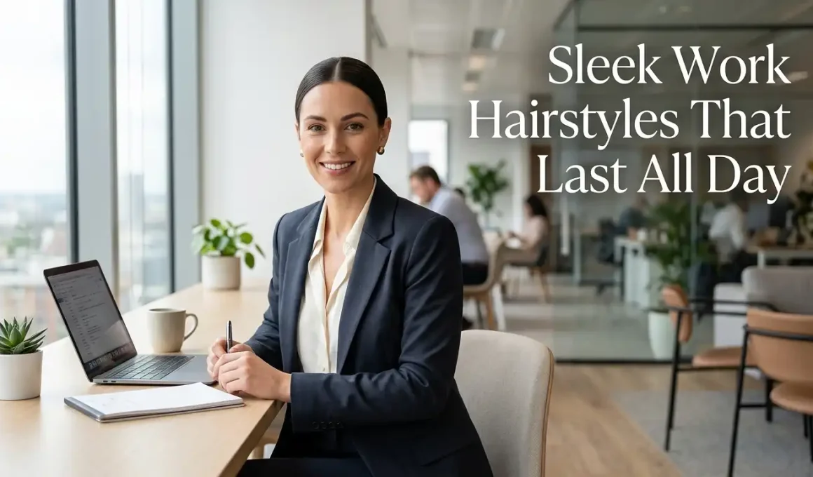 Sleek Work Hairstyles That Last All Day