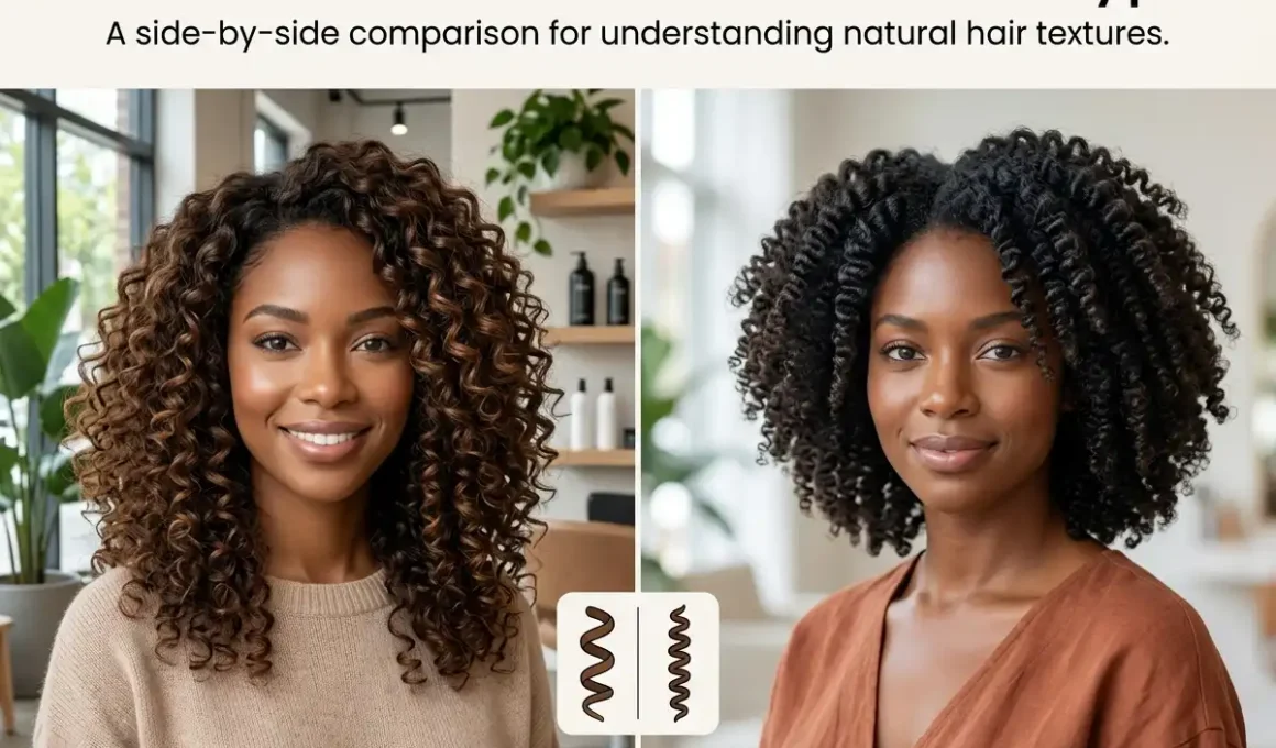 Understanding 3C vs 4A Hair