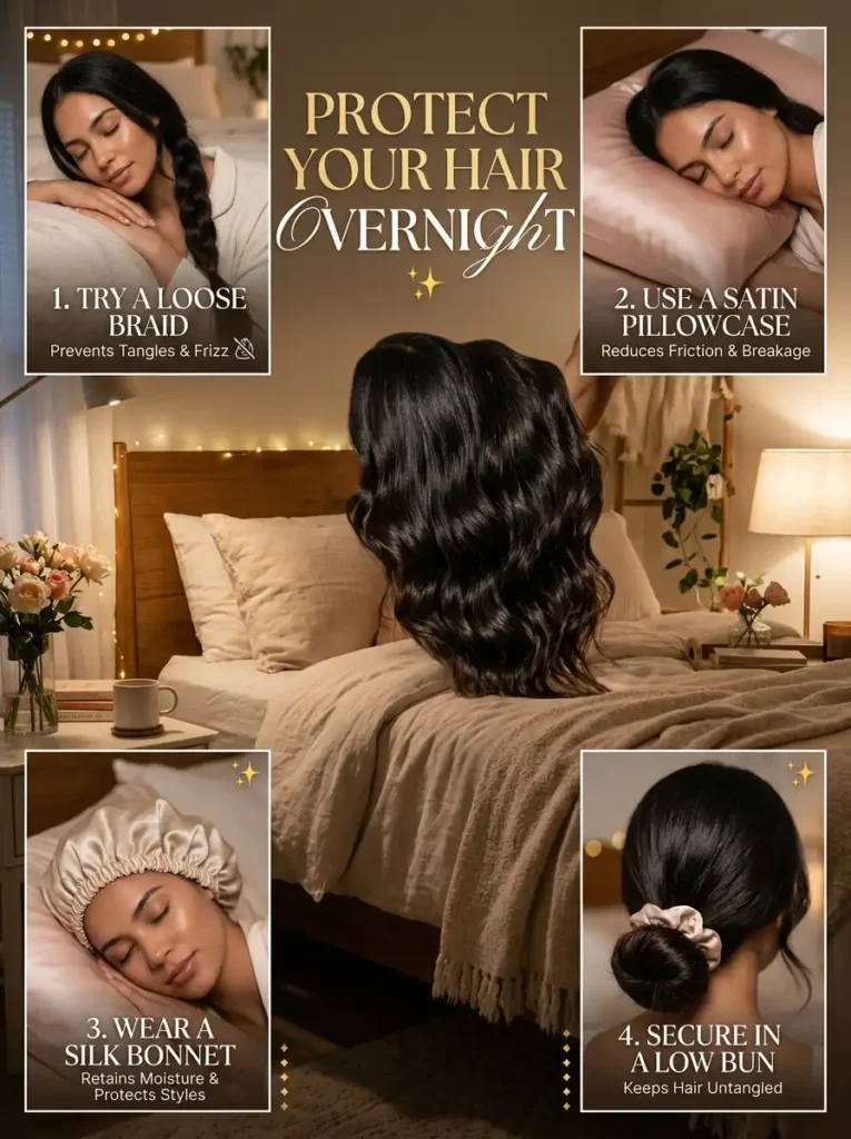 Why Nighttime Hair Care Tips Matter? 
