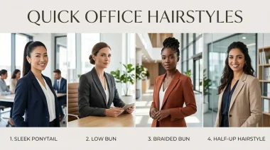 Quick Office Hairstyles